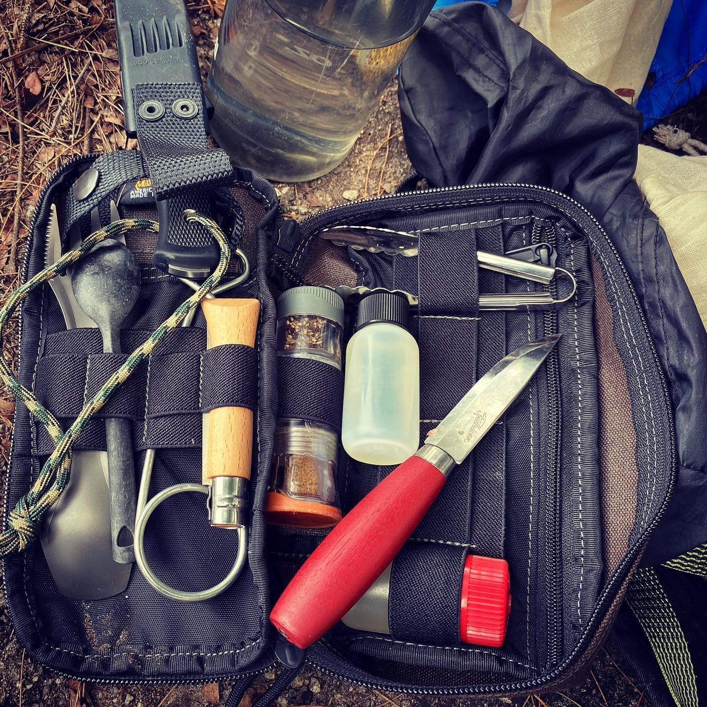 campfire cooking kit set