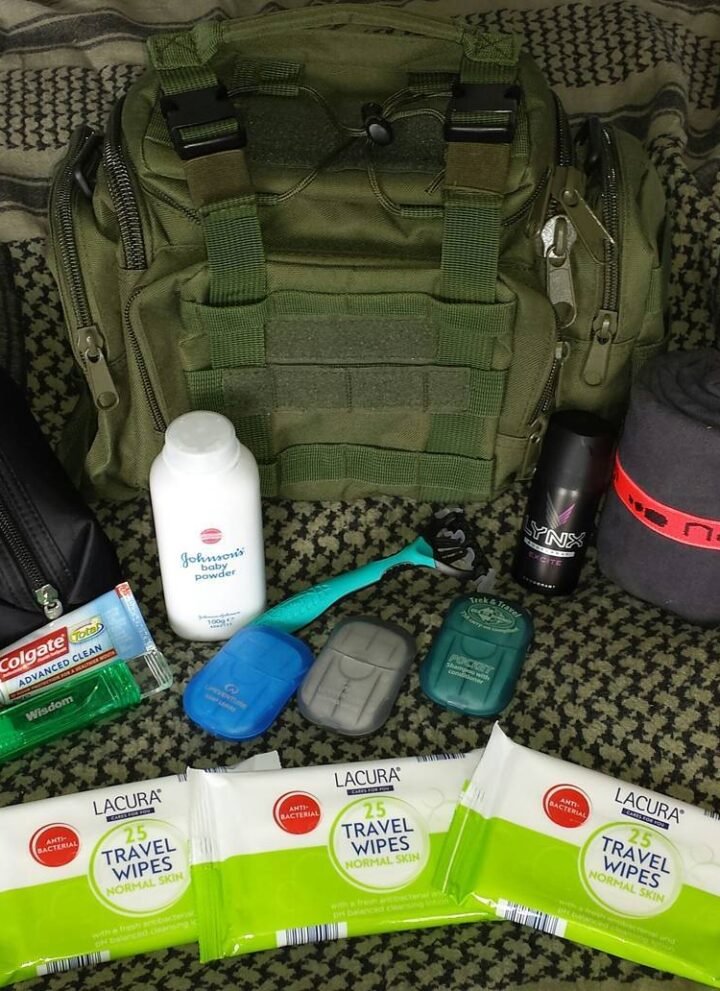 camping hygiene products