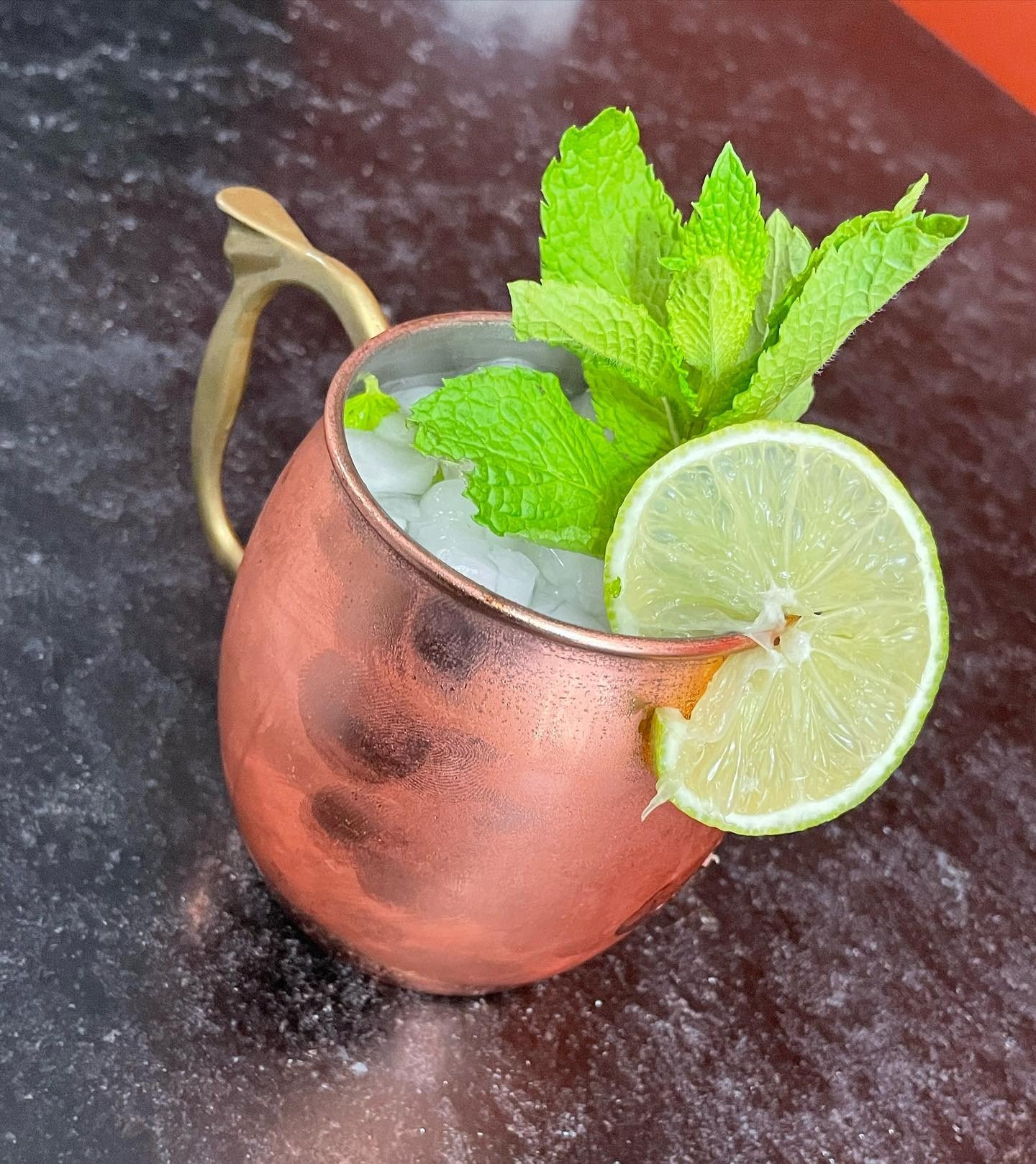 Moscow Mule mocktail