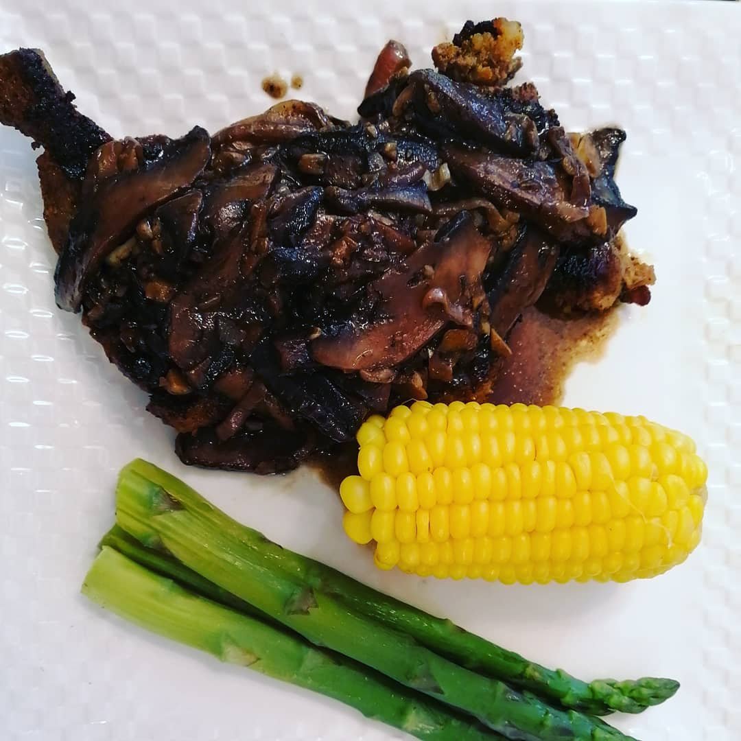 delicious Campfire Steak and Fire Seared Corn