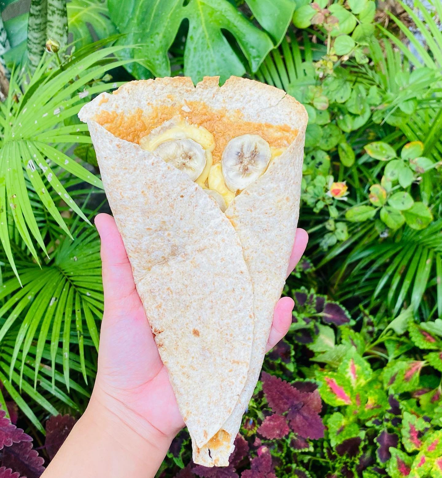 Peanut Butter & Banana Wraps