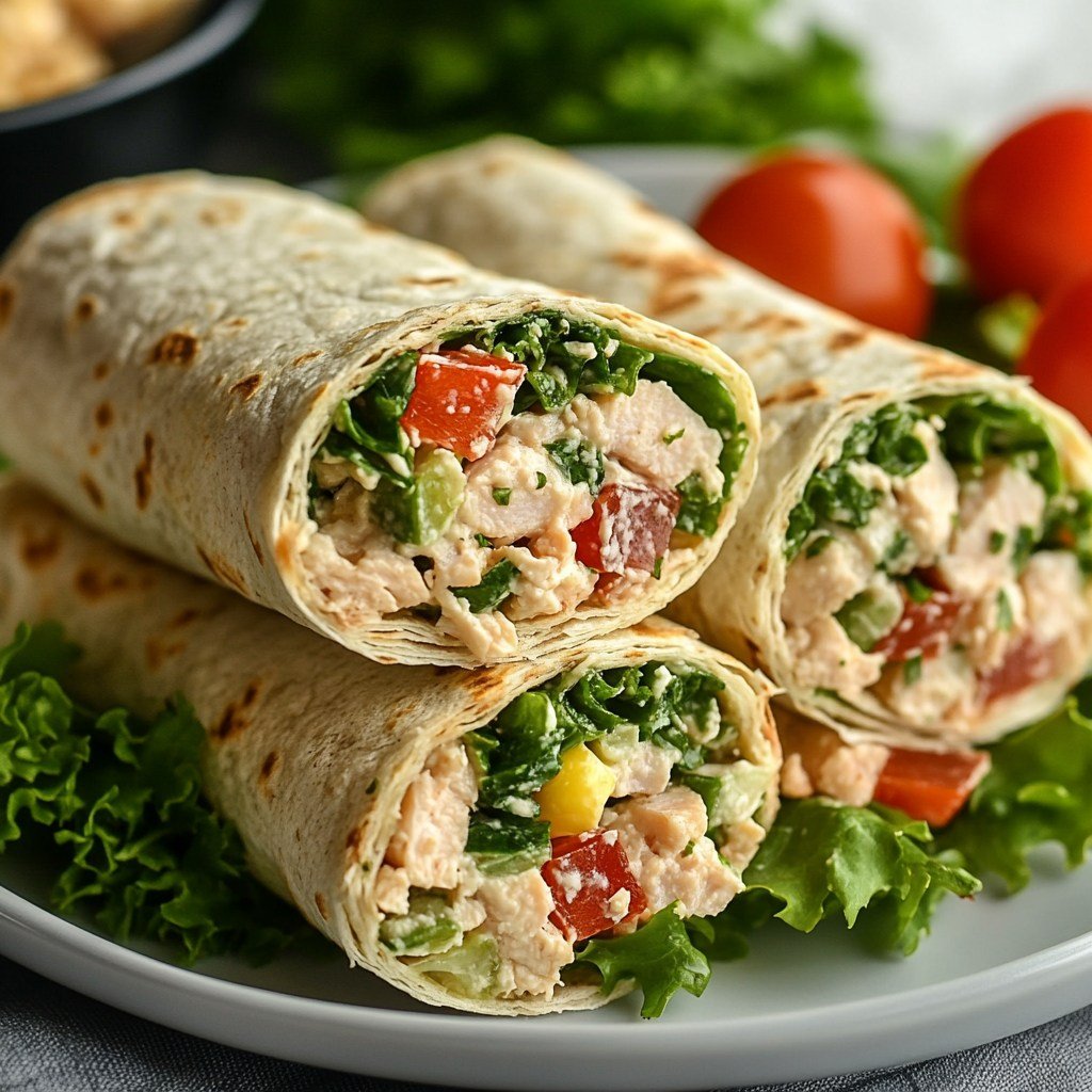Tuna Salad Wraps