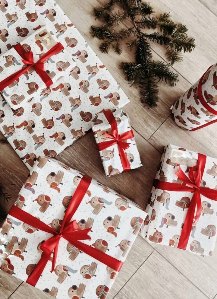 wrapped camping gifts