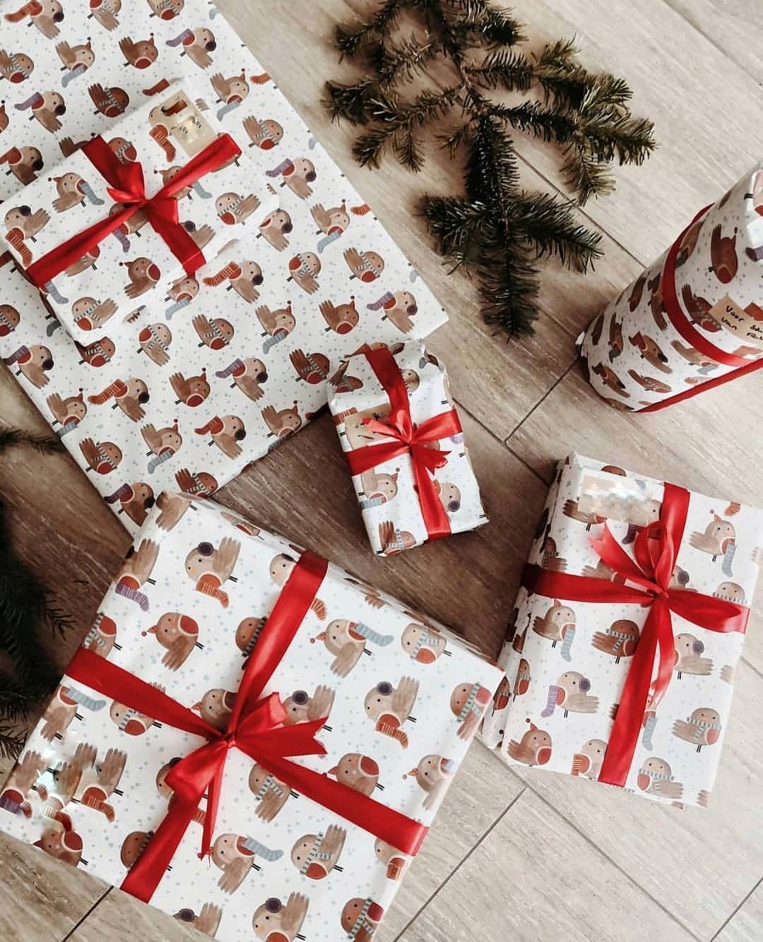 wrapped camping gifts