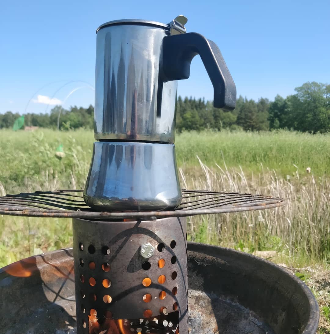 Percolator coffee making